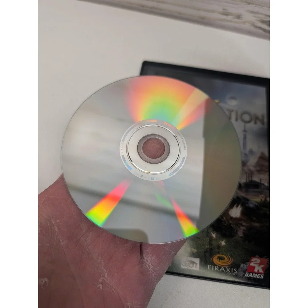 Sid Meier's Civilization V PC DVD 2K Games Strategy‎ E10+ Multiplayer Disc Case